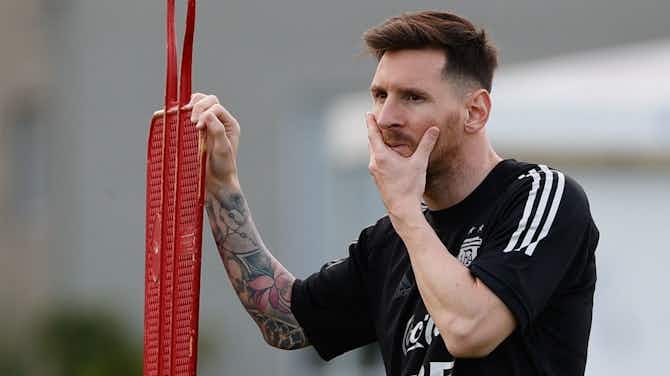 Image d'aperçu pour Messi ne rejoindra pas la sélection de l’Argentine en janvier, confirme RMC Sport