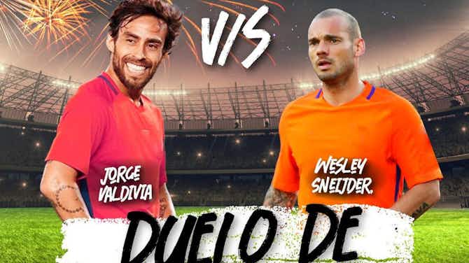 Imagen de vista previa para Duelo de leyendas: Cafú, Valdivia y Sneijder, vendrán a Chile