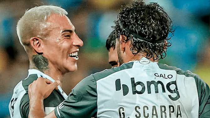 Imagen de vista previa para Eduardo Vargas se reencuentra con el gol en Atlético Mineiro en triunfo sobre Cuiabá