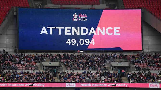Anteprima immagine per Record di spettatori per la finale di FA Cup femminile