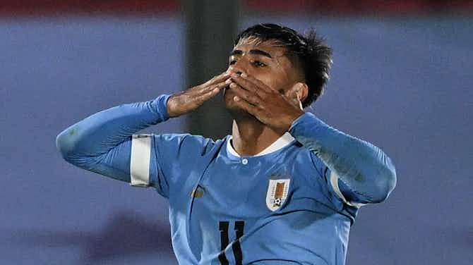 Imagen de vista previa para ¡Estreno Celeste! Facundo Torres anotó su primer gol con la Selección de Uruguay