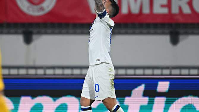 Imagen de vista previa para Con otro gol de Lautaro Martinez, el Inter vence a Monza al cabo del primer tiempo