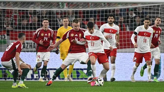 Imagen de vista previa para Hungría venció a Turquía por la mínima con gol del astro del Liverpool, Dominik Szoboszlai