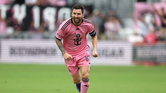 Imagen de vista previa para Messi marcó su segundo gol en la temporada tras jugada con aroma barcelonista entre Alba y Suárez