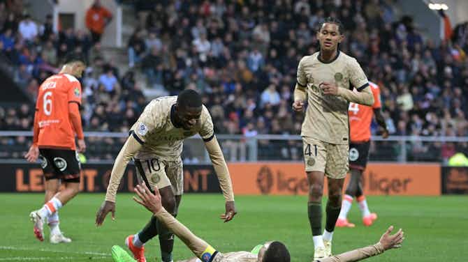 Imagen de vista previa para Dembélé convirtió su primer doblete con PSG tras una extraordinaria acción de Mbappé