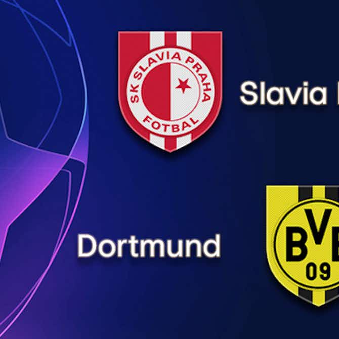 Preview image for Borussia Dortmund look to gain confidence when they visit Slavia Praha