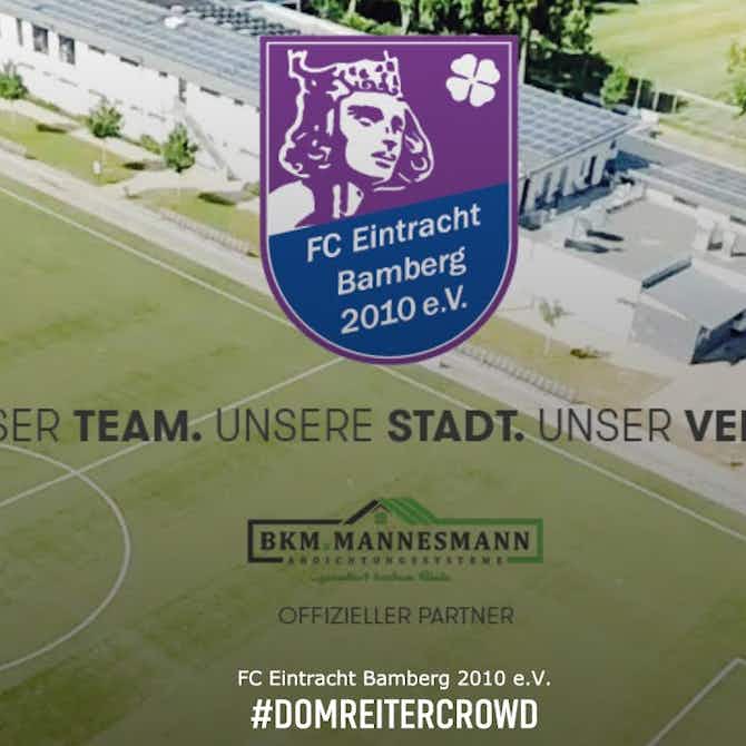 Vorschaubild für FC Eintracht Bamberg 2010 - Unser Team. Unsere Stadt. Unser Verein. #domreitercrowd