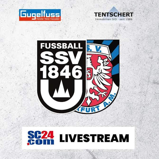 Vorschaubild für Livestream: SSV Ulm 1846 Fußball - FSV Frankfurt