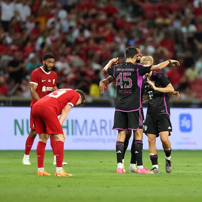 Imagen de vista previa para Bayern doblega a Liverpool en un intenso amistoso en Singapur