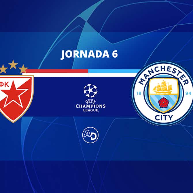 Imagen de vista previa para Estrella Roja – Manchester City : Duelo descafeinado en Serbia