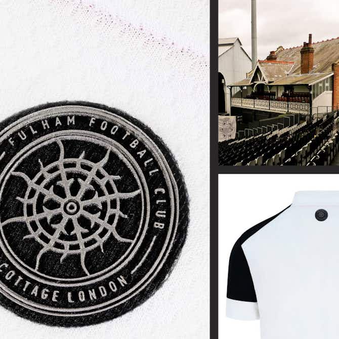 Anteprima immagine per Un dettaglio del Cottage sulla nuova maglia del Fulham