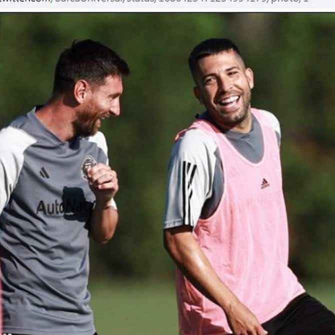 Pratinjau gambar untuk Tujuan Jordi Alba ke Inter Miami, Bantu Lionel Messi Menangi Segalanya di Amerika Serikat