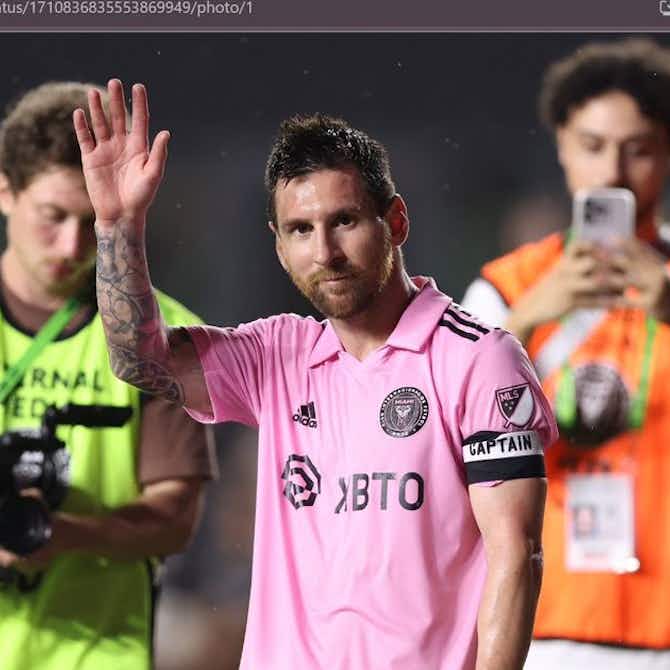 Pratinjau gambar untuk Comeback Lionel Messi Tak Sempurna, Pelatih Inter Miami: Harap Maklum