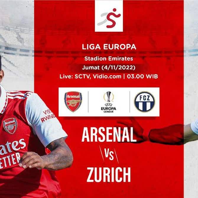 Pratinjau gambar untuk Prediksi Arsenal vs FC Zurich: The Gunners Incar Status Juara Grup