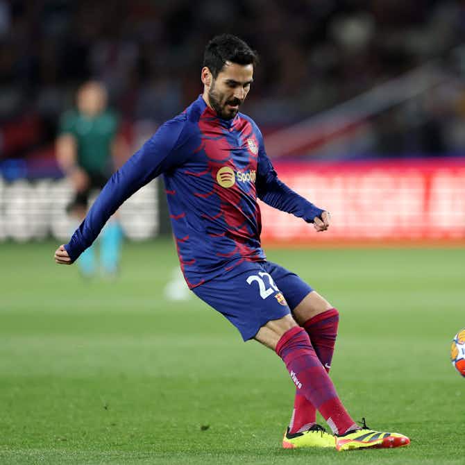 Preview image for Gundogan receives support from some Barcelona stars following his scathing criticism after PSG loss
