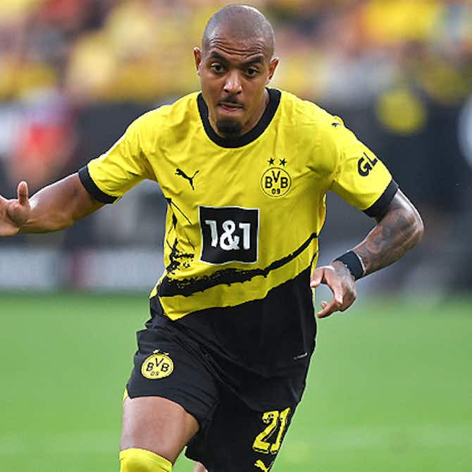 Vorschaubild für Borussia Dortmund: Donyell Malen muss wohl auch gegen PSG passen