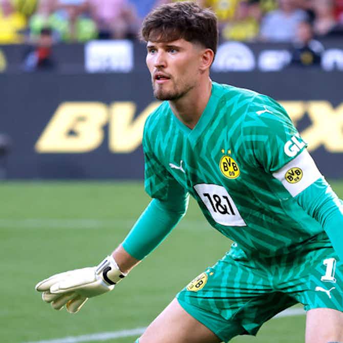 Vorschaubild für Borussia Dortmund: Kobel fällt für Länderspiel gegen Andorra aus