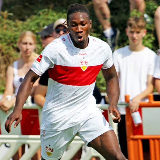 Vorschaubild für VfB Stuttgart verabschiedet Mohamed Sankoh nach Almelo