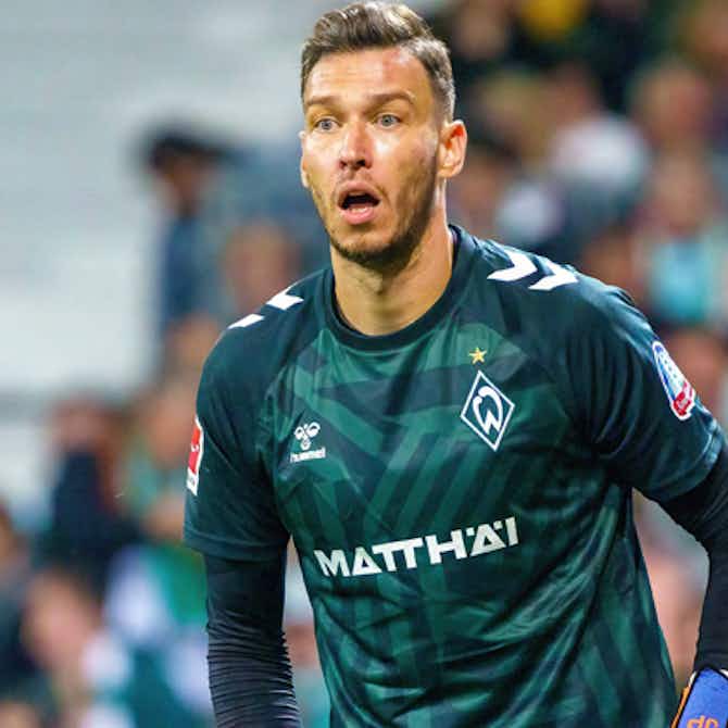 Vorschaubild für Werder Bremen: Werner hofft auf zeitnahe Rückkehr von Pavlenka