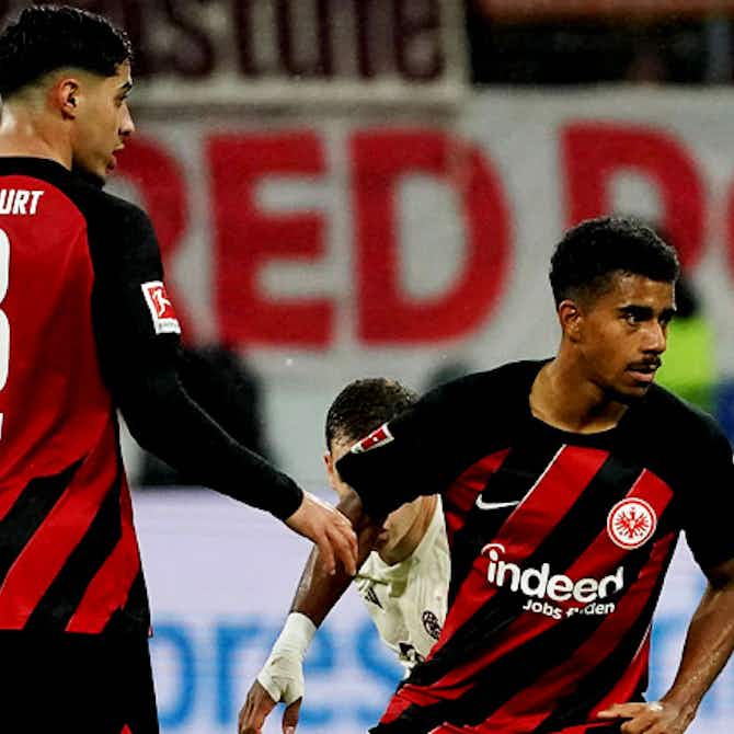Vorschaubild für Eintracht Frankfurt: Chaïbi-Konkurrent Knauff drängt in die Startelf