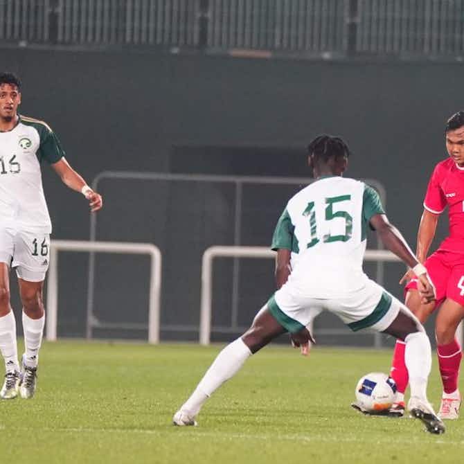 Pratinjau gambar untuk Hasil Uji Coba Jelang Piala Asia U-23 2024: Komang Teguh Mencetak Gol, Timnas Indonesia U-23 Takluk dari Arab Saudi