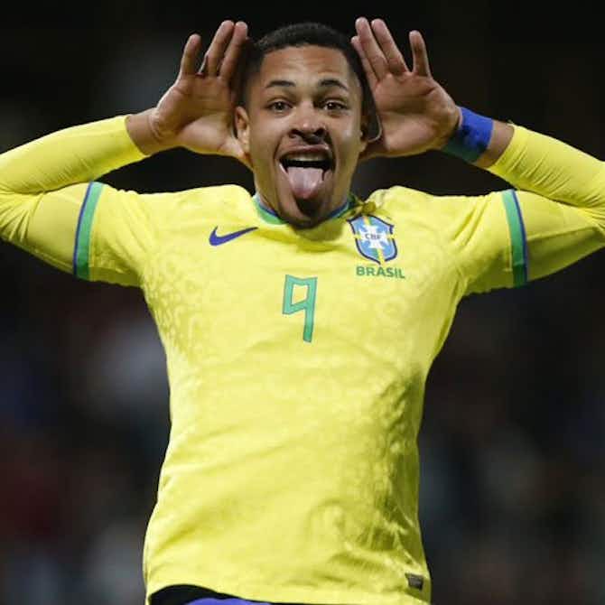 Pratinjau gambar untuk Profil Vitor Roque: Pemain Brasil U-20 yang Jadi Rebutan MU, Arsenal, dan Barcelona