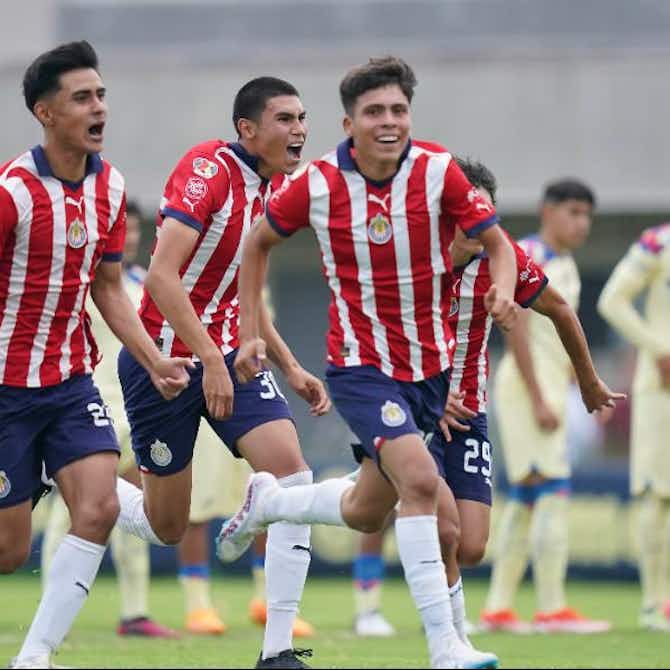 Imagen de vista previa para ¡Chivas Sub 16 vence al América y avanza en Semifinales!