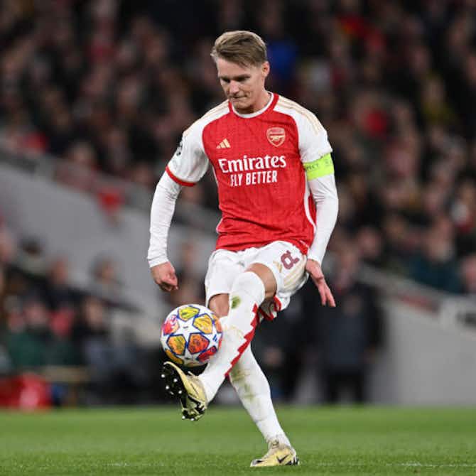 Preview image for Major injury update on Arsenal’s Martin Odegaard for Bayern clash