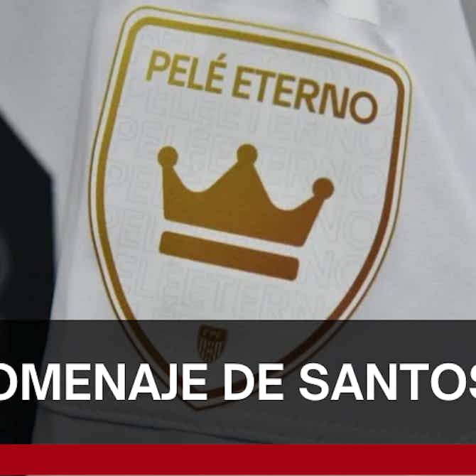 Imagen de vista previa para El homenaje del Santos a Pelé en su camiseta