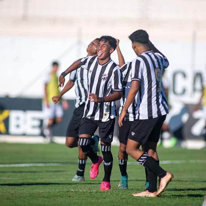 Imagem de visualização para Ceará vence Botafogo pelo Brasileiro Sub-17 e Kauan afirma: ‘vamos chegar longe na competição’