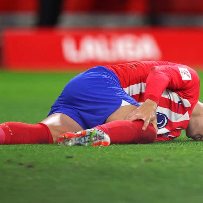 Imagem de visualização para Álvaro Morata sofre lesão no joelho e vira desfalque no Atlético de Madrid