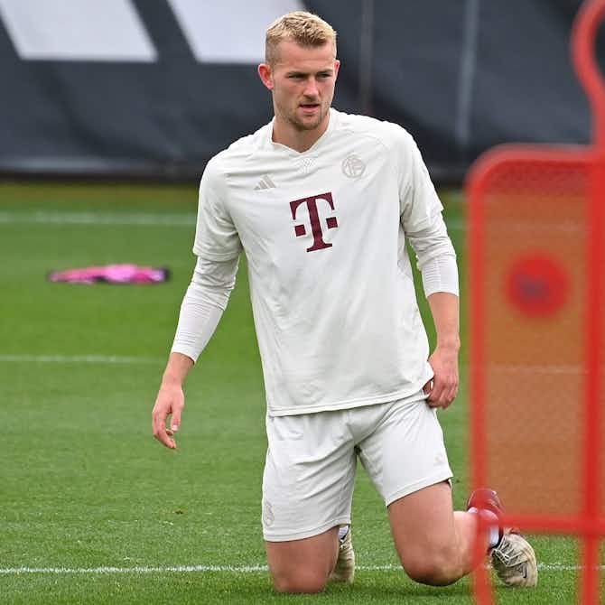 Vorschaubild für Bayern-Stars bereit für Real! De Ligt, Sané und Co. im Training dabei