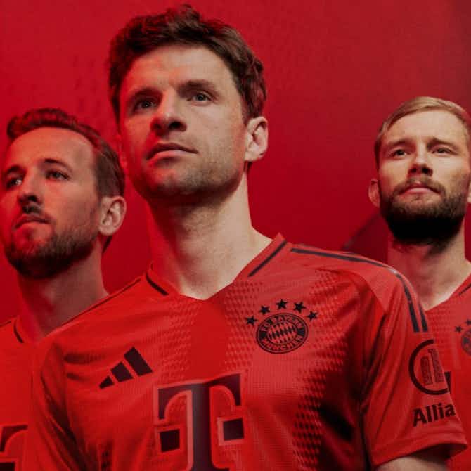Vorschaubild für Neuer Sponsor! Bayern stellt Trikot für die Saison 2024/25 vor