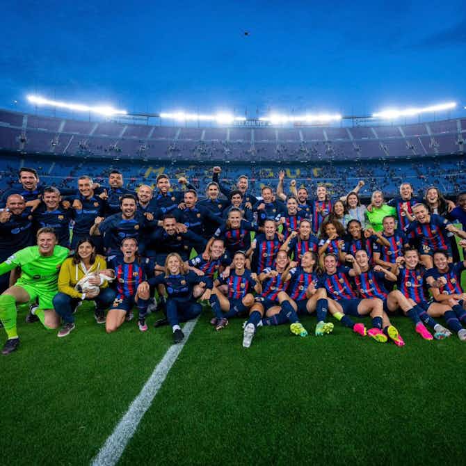Imagen de vista previa para El FC Barcelona va a por su octavo título liguero