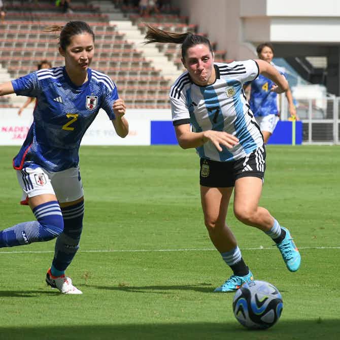 Imagen de vista previa para La Selección Argentina Femenina inicia su camino de renovación con una dura derrota ante Japón