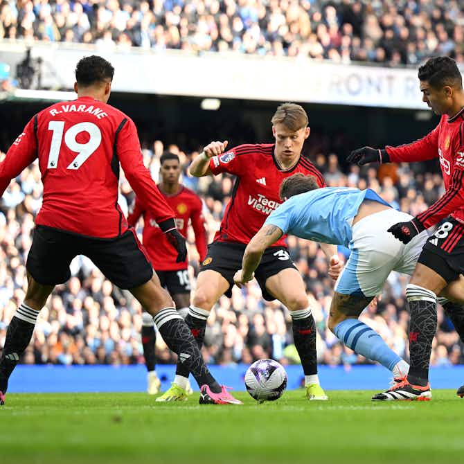 Preview image for 🔴 LIVE: Rashford gives United early lead at City with stunning strike