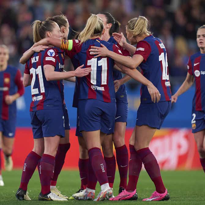 Imagen de vista previa para 🔴Champions femenina EN VIVO: Rölfo AUMENTA la ventaja para el Barça