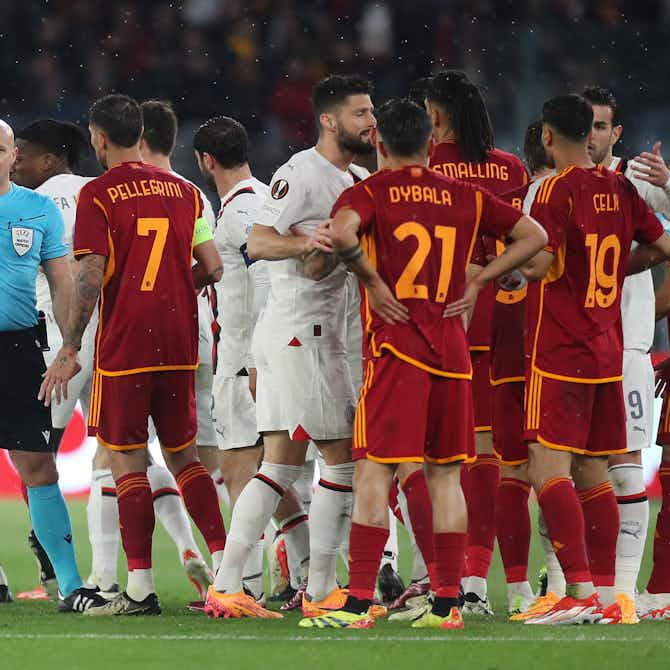 Imagen de vista previa para 🔴 Europa League EN VIVO: la Roma se complica; Lukaku lesionado y una roja