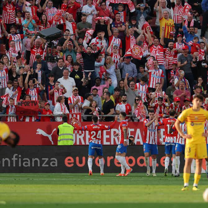 Imagen de vista previa para 📝 Así lo vivimos: Girona le remonta al Barça y se sube al segundo puesto