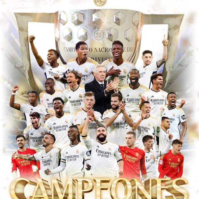 Imagen de vista previa para 🏆 Real Madrid es el nuevo CAMPEÓN de La Liga