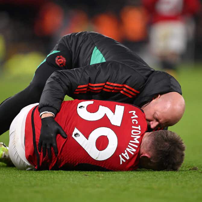 Preview image for Man Utd blow as early signs ‘concerning’ over Red Devils star set for scan after Burnley injury – report