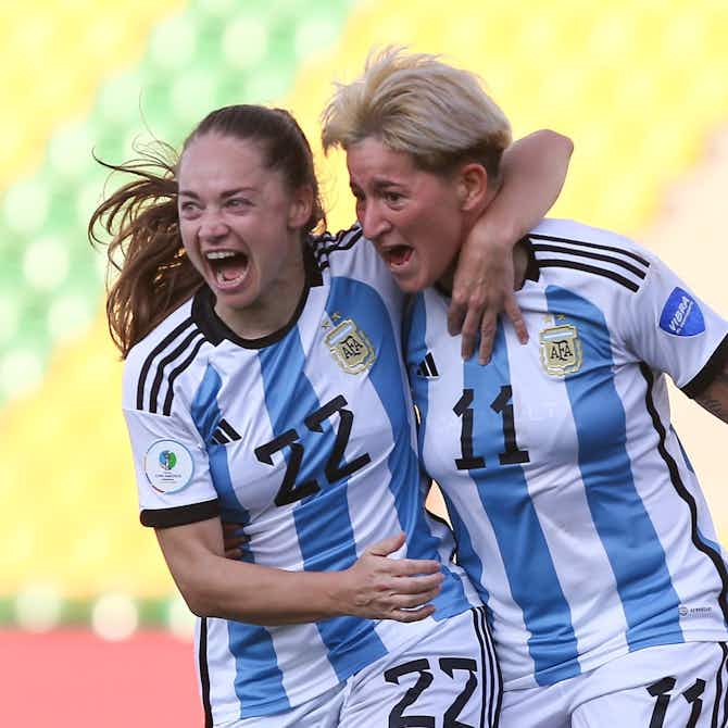 Imagem de visualização para Copa América Feminina: Argentina goleia Uruguai e encaminha vaga; veja os resultados