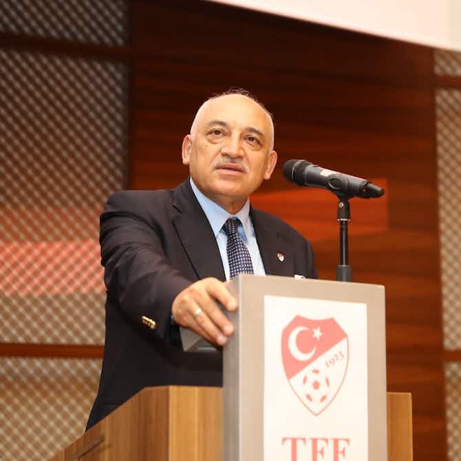 Vorschaubild für TFF-Präsident Büyükeksi äußert sich erstmals zum Skandalspiel zwischen Trabzonspor und Fenerbahce