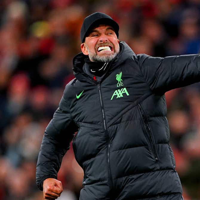 Preview image for Jurgen Klopp leads Premier League managers with INCREDIBLE record