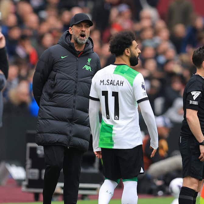 Preview image for 'He's not done ANYTHING since the injury!' - Liverpool legend gives damning Salah verdict after Klopp clash