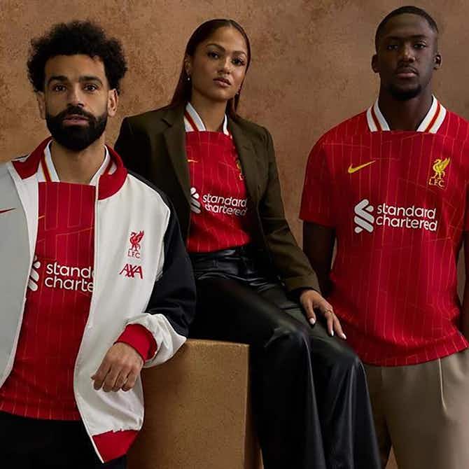 Preview image for Liverpool new 2024/25 home kit prices, pre order NOW and Nike design revealed