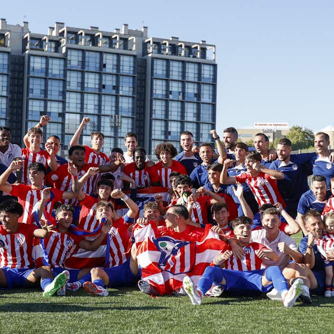 Imagen de vista previa para El Juvenil del Atlético de Madrid se hace con el titulo de liga