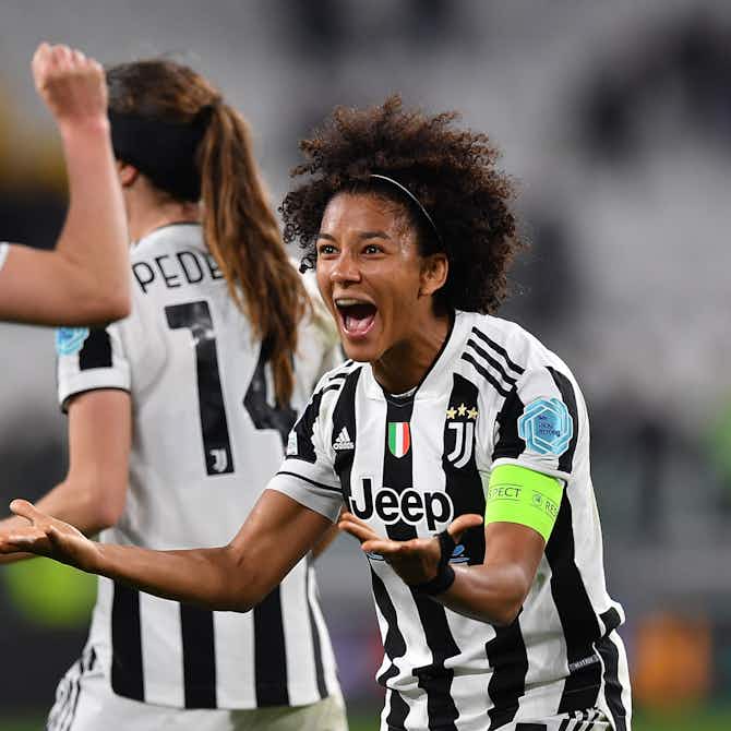 Imagem de visualização para Juventus consegue virada contra o Lyon e vai com vantagem para a volta na Champions Feminina