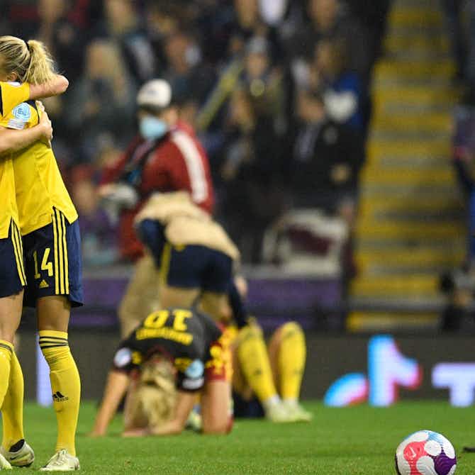 Imagem de visualização para A Euro teve mais um final dramático, agora com um gol chorado da Suécia para vencer a Bélgica