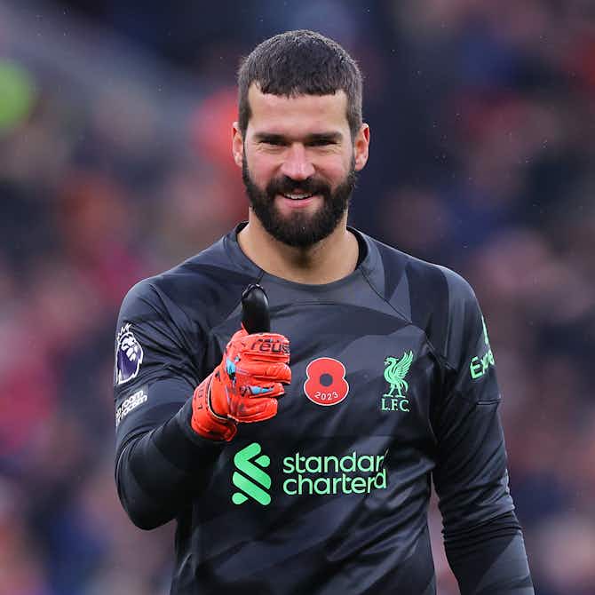 Preview image for Liverpool reporter hints at projected Alisson return date as Klopp’s injury list begins to clear